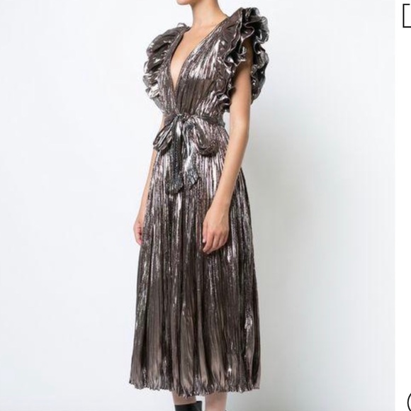 Ulla Johnson Dresses & Skirts - Ulla Johnson Metallic Midi Dress